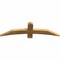 Ekena Millwork Bellingham Rough Sawn Timber Gable Bracket, Western Red Cedar, 48"W x 14"H x 2"D x 4"F, 7/12 Pitch GBW048X14X0204BEL00RWR - alternate 4